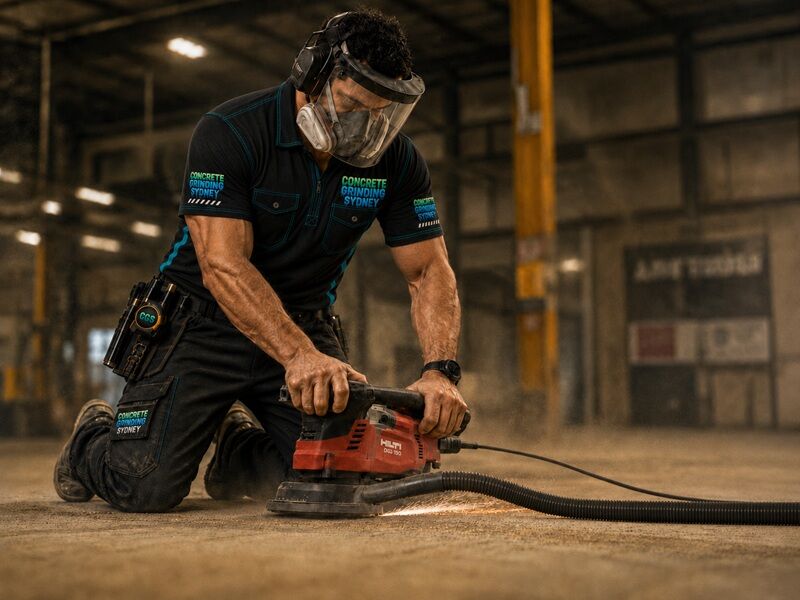 Hand Grinding Services In Sydney - Service Box - Concrete Grinding Sydney