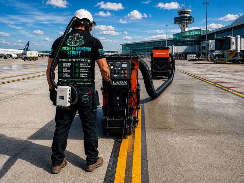 Line Marking Removal Service In Sydney - Service Box - Concrete Grinding Sydney