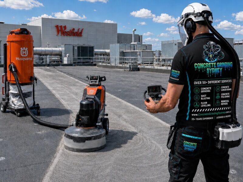Rooftop Waterproofing Removal Service In Sydney - Service Box - Concrete Grinding Sydney