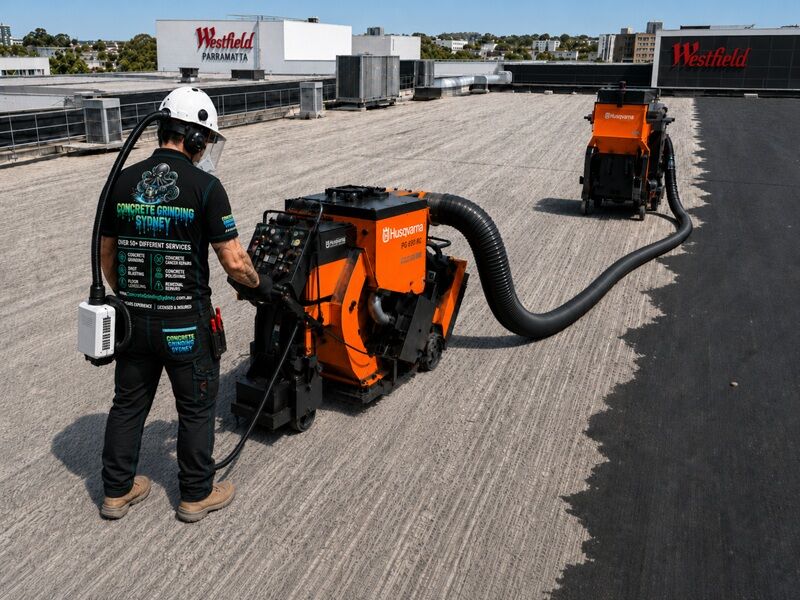 Shot Blasting Concrete Service In Sydney - Service Box - Concrete Grinding Sydney